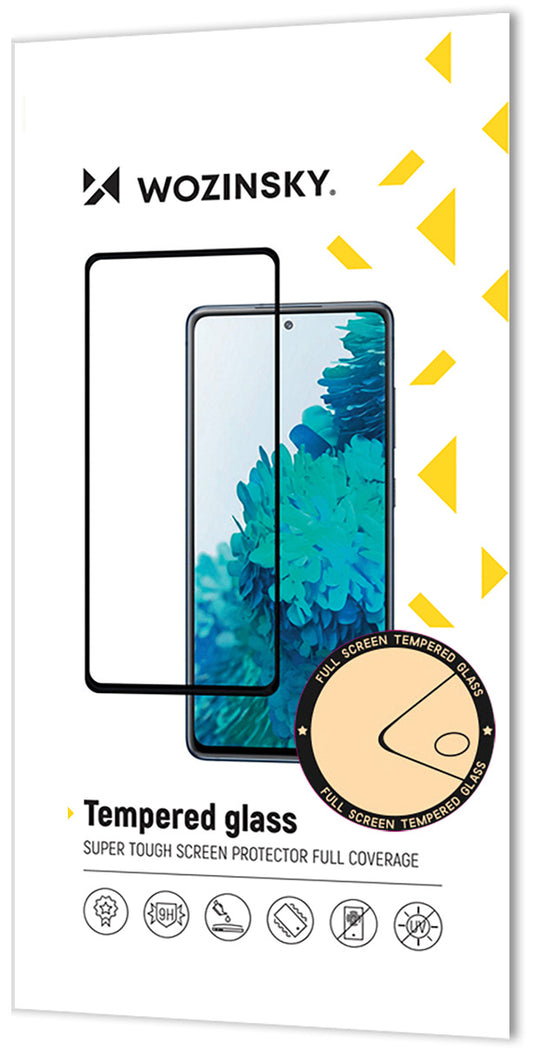WZK schermbeschermfolie voor Samsung Galaxy S25 S931, gehard glas, volledige lijm, zwart