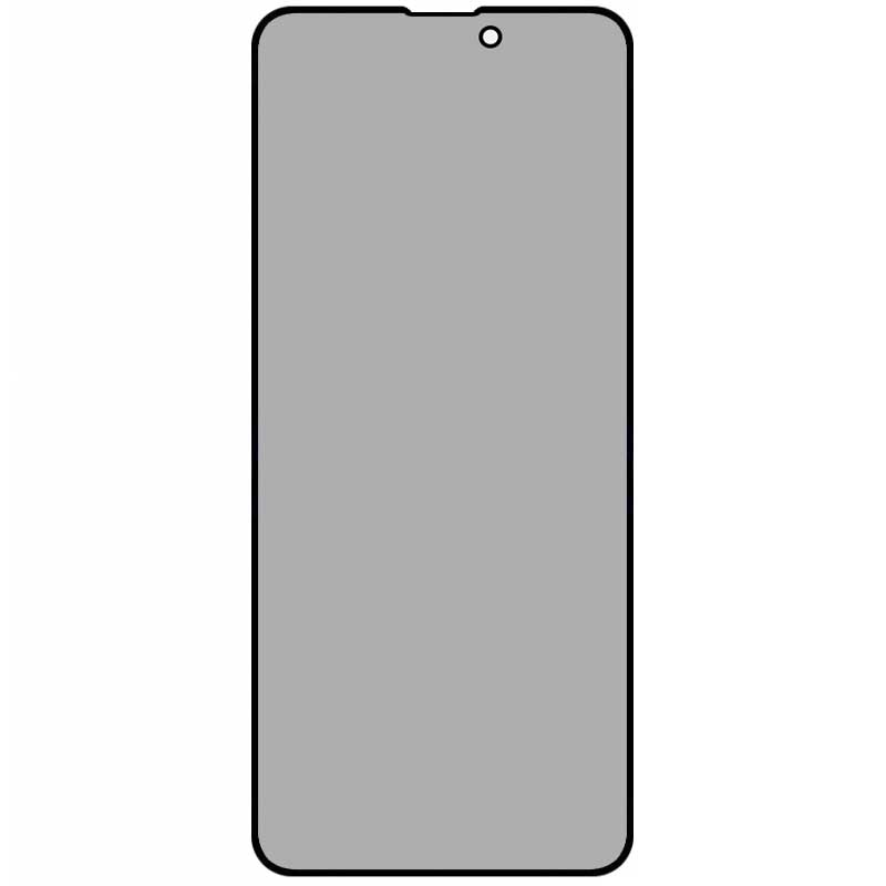 Privacy Screen Protector HOCO G15 voor Apple iPhone 16 / 15, Gehard Glas, Volledige Lijm, 5D