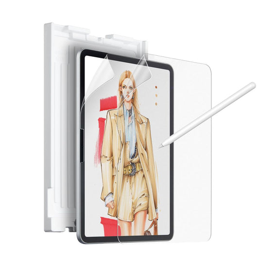 Matte ESR Paper Feel schermbeschermfolie voor Apple iPad Pro 11 (2025) / iPad Pro 11 (2024), Plastic, Set van 2 stuks