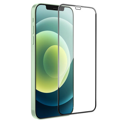 Beschermfolie HOCO G16 voor Apple iPhone 12 Pro Max, Gehard Glas, Volledige Lijm, 5D, Zwart