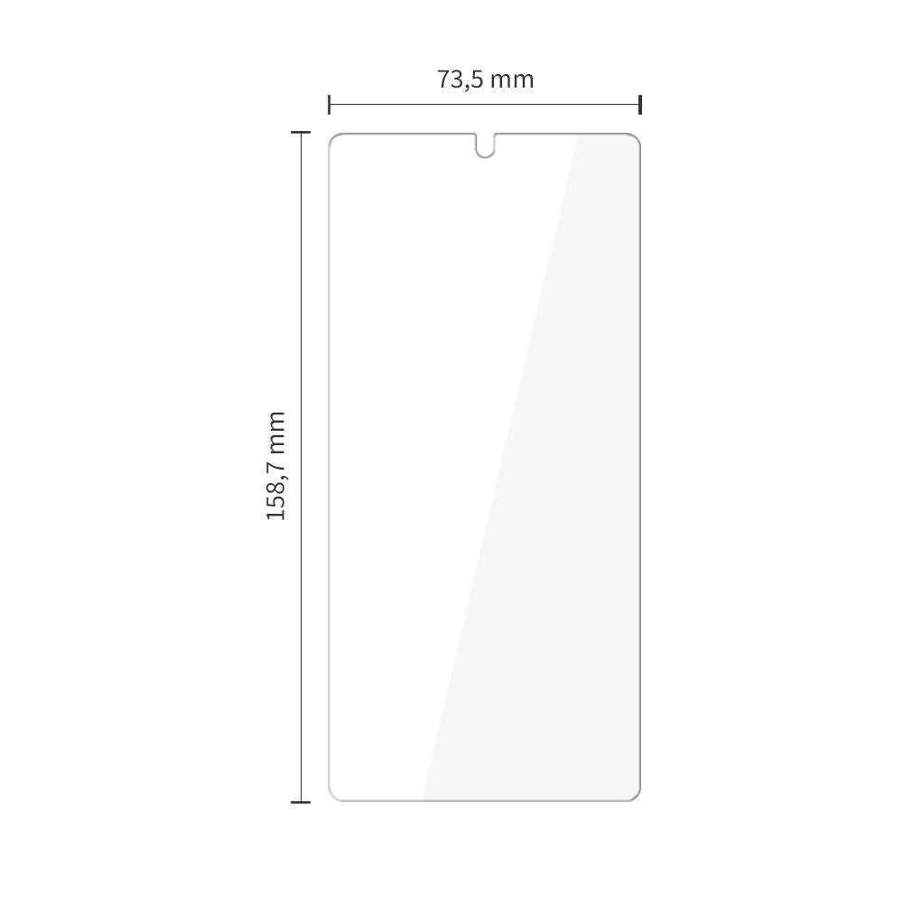 Tech-Protect schermbeschermfolie voor Samsung Galaxy S25 Ultra S938, Gehard Glas, Volledige Lijm, Set van 10 stuks