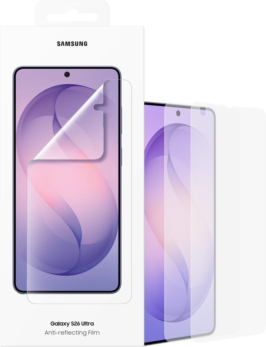 Beschermfolie Anti-reflecterend Scherm voor Samsung Galaxy S26 Ultra S948, Plastic, Set van 2 stuks EF-US948CTEGWW