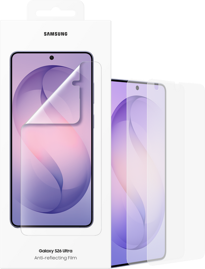 Beschermfolie Anti-reflecterend Scherm voor Samsung Galaxy S26 Ultra S948, Plastic, Set van 2 stuks EF-US948CTEGWW