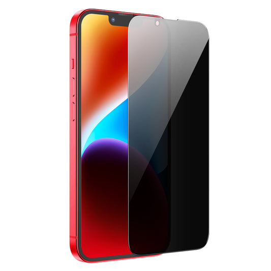 Privacy Screen Protector HOCO G15 voor Apple iPhone 12 / 12 Pro, Gehard Glas, Volledige Lijm, 5D