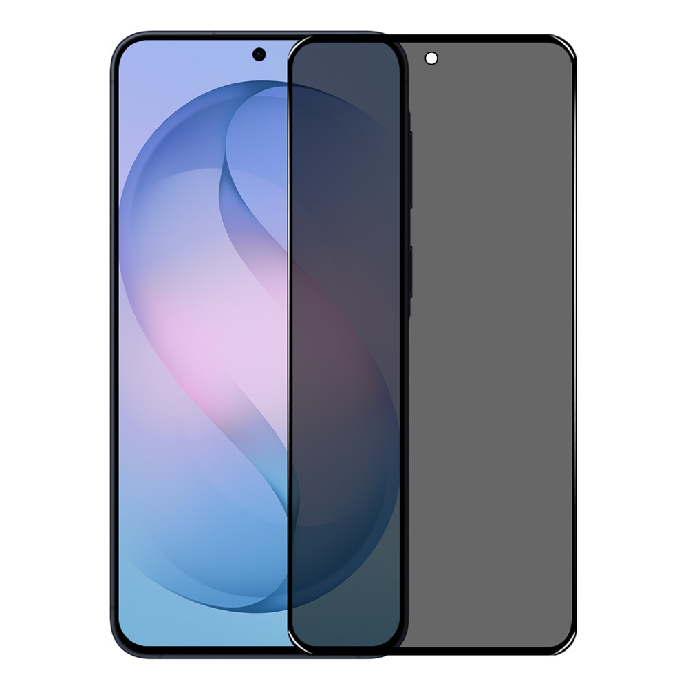 Northjo Privacy Screen Protector for Samsung Galaxy S26 FE, Tempered Glass, Full Glue, Set of 2 pieces