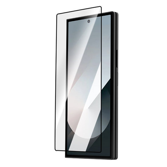Lereach Buiten Scherm Beschermfolie voor Samsung Galaxy Z Fold8 Ultra F976 / Z Fold7 F966, Gehard Glas, Volledige Lijm, Zwart