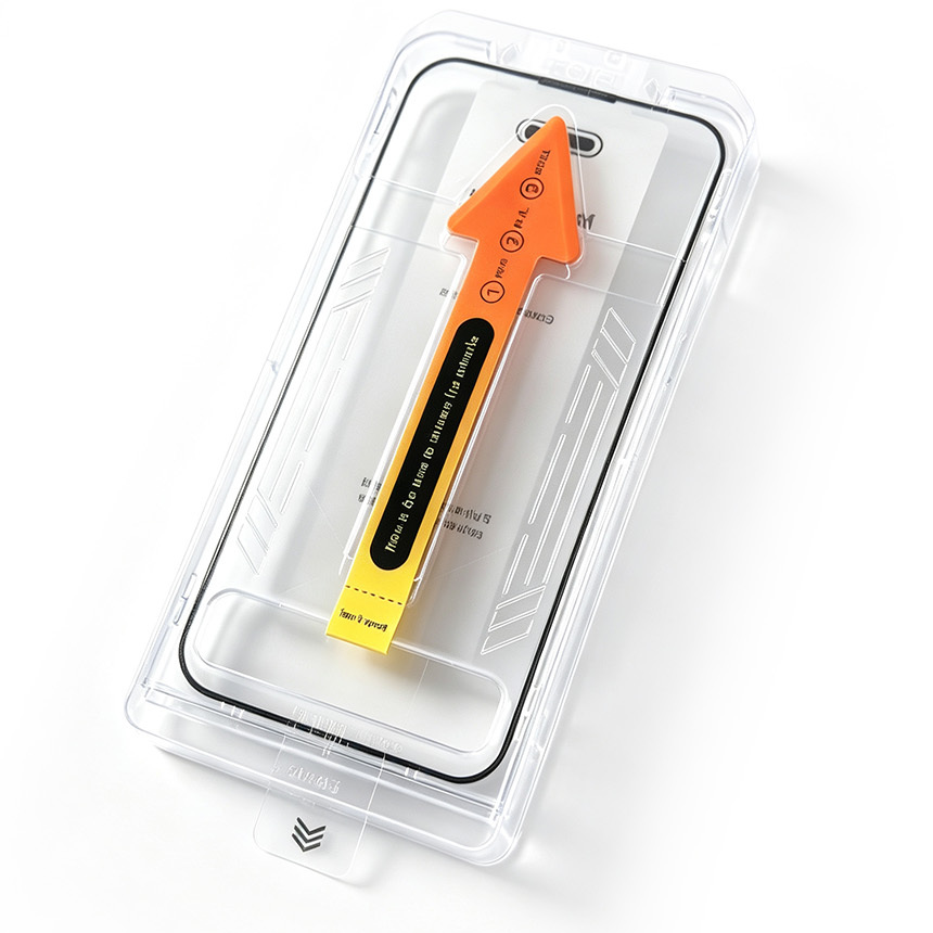 OEM Dust Free Easy Fit-schermbeschermer voor Samsung Galaxy S25 S931 / S24 S921, gehard glas, Full Glue, zwart