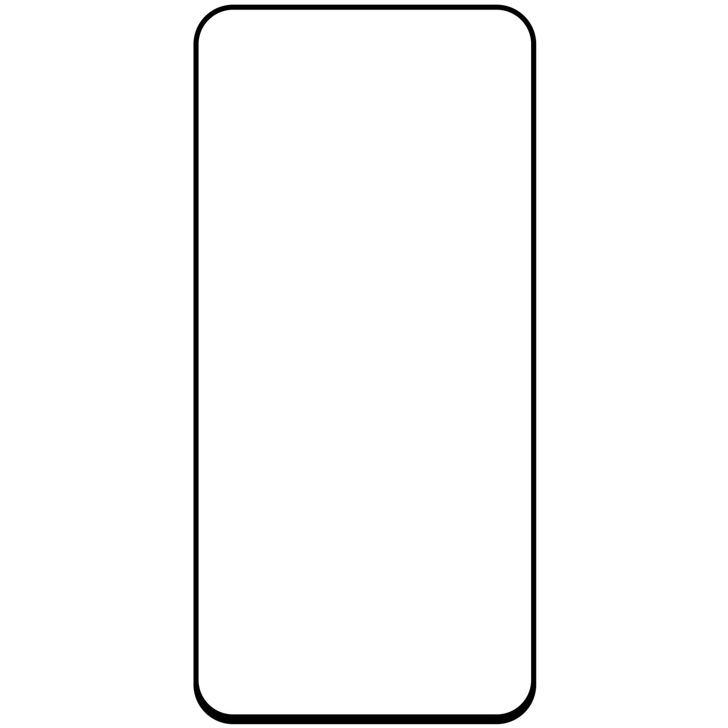 OEM schermbeschermfolie voor Samsung Galaxy A51 5G A516 / A51 A515, gehard glas, volledige lijm, 6D, zwart