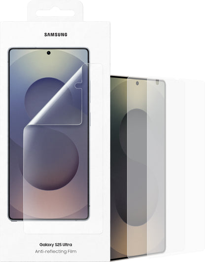 Beschermfolie Anti-reflecterend Scherm voor Samsung Galaxy S25 Ultra S938, Plastic, Set van 2 stuks EF-US938CTEGWW