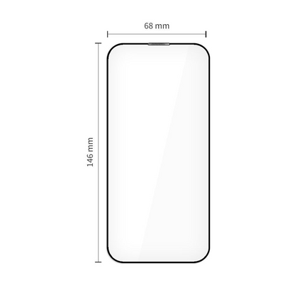 Beschermfolie Tech-Protect Quick Set+ voor Apple iPhone 17, Gehard Glas, Volledige Lijm, Set van 2 stuks, Zwart