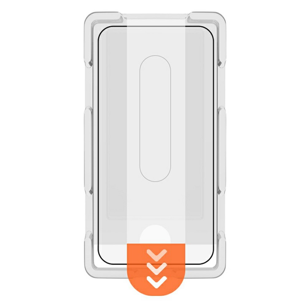 Lereach schermbeschermfolie voor Xiaomi Poco X8 Pro Max, gehard glas, volledige lijm, zwart