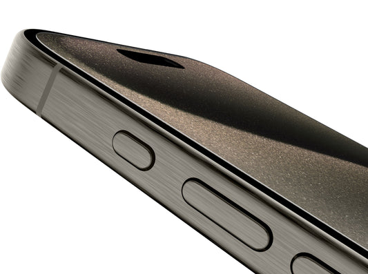 Belkin ScreenForce TemperedGlass schermbeschermer voor Apple iPhone 15 Pro, gehard glas, Full Glue OVA137zz
