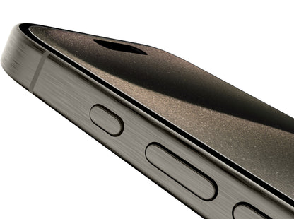 Belkin ScreenForce TemperedGlass schermbeschermer voor Apple iPhone 15 Pro Max, gehard glas, Full Glue OVA138zz