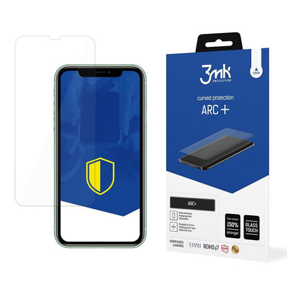 3MK ARC+ schermbeschermfolie voor Apple iPhone 11, plastic