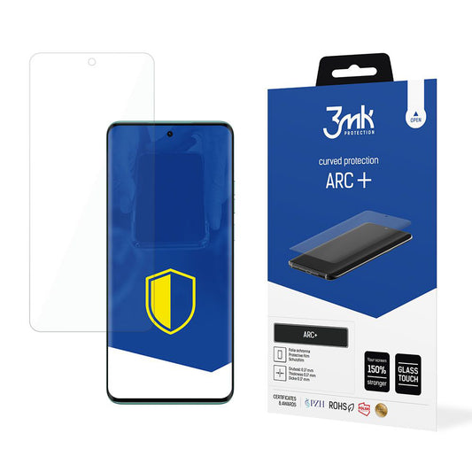 3MK ARC+ Schermbeschermfolie voor Motorola Edge 40 Neo, Plastic