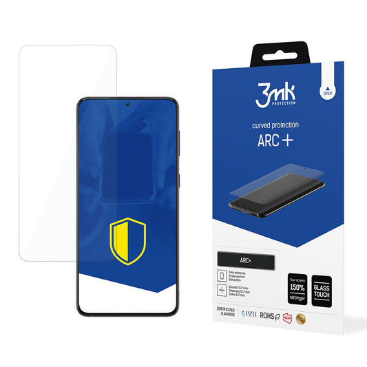 3MK ARC+ Schermbeschermfolie voor Samsung Galaxy S21 5G G991, Plastic