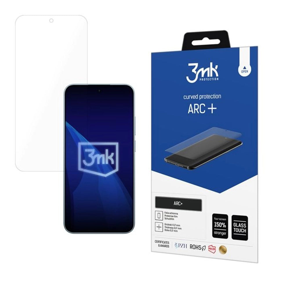 Schermbeveiligingsfolie 3MK ARC+ voor Xiaomi Redmi Note 15 Pro 5G, Plastic