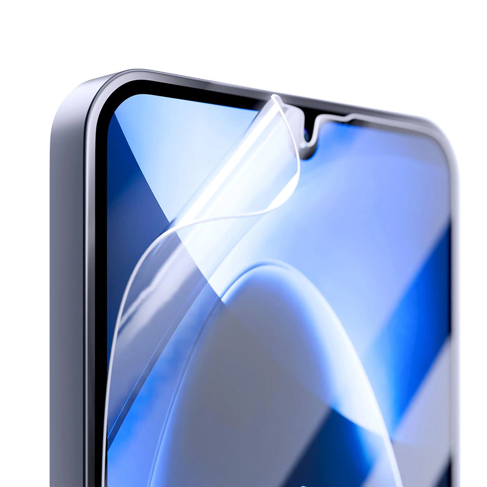 Schermbeveiligingsfolie 3MK FlexibleGlass voor Apple iPhone 17, Flexibel Glas, Volledige Lijm