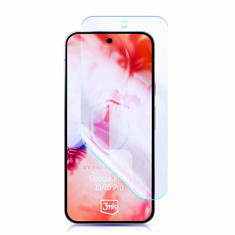 3MK FlexibleGlass schermbeschermfolie voor Google Pixel 10 Pro / 10, Flexibel Glas, Volledige Lijm