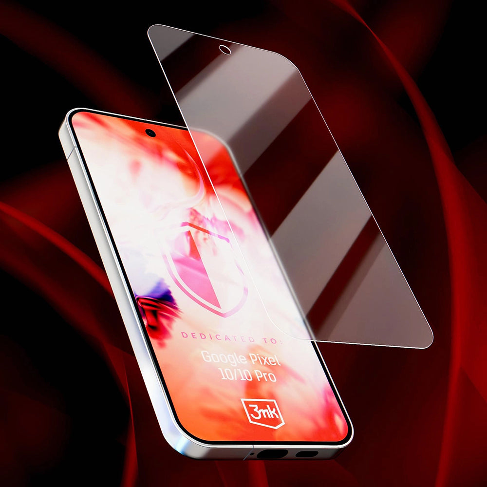 3MK FlexibleGlass schermbeschermfolie voor Google Pixel 10 Pro / 10, Flexibel Glas, Volledige Lijm