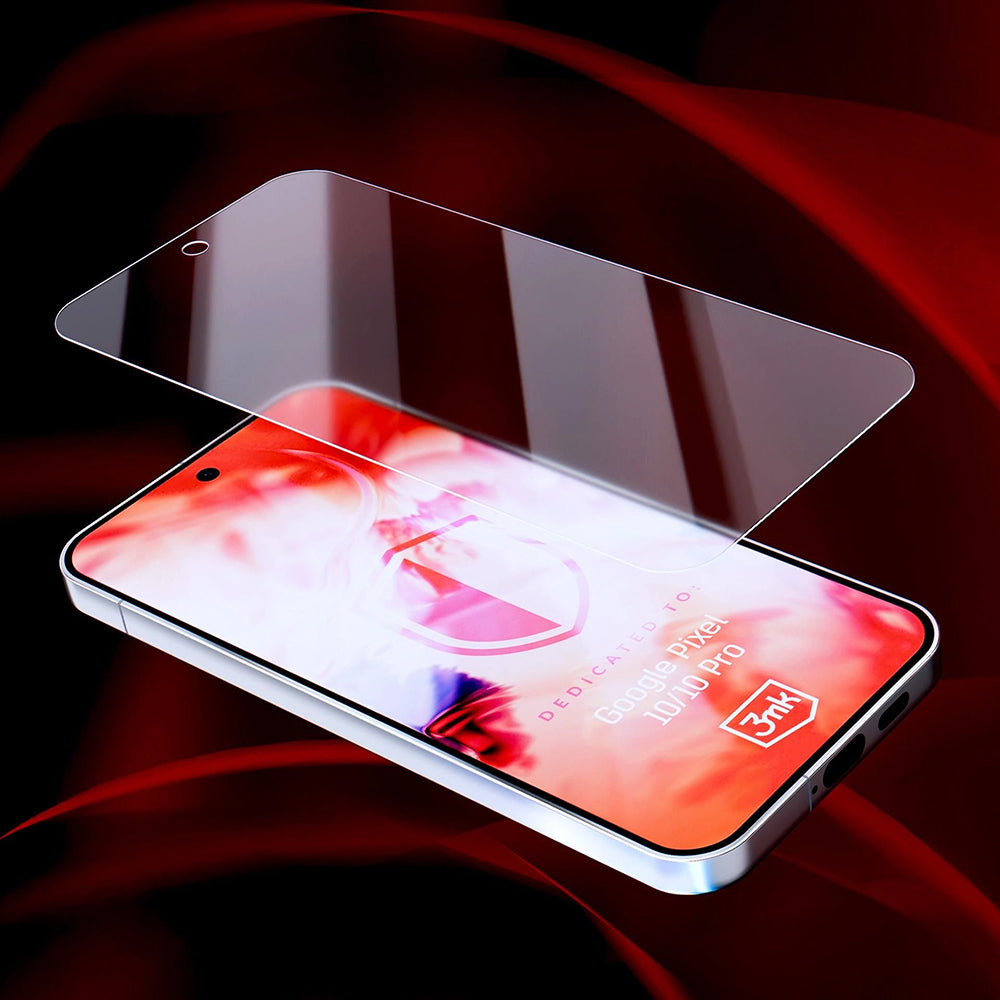 3MK FlexibleGlass schermbeschermfolie voor Google Pixel 10 Pro / 10, Flexibel Glas, Volledige Lijm