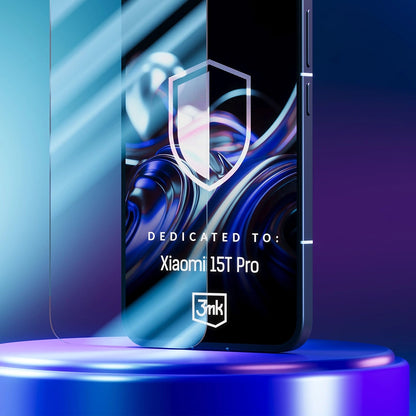 Beschermfolie Scherm 3MK FlexibleGlass voor Xiaomi 15T Pro, Flexibel Glas, Volledige Lijm