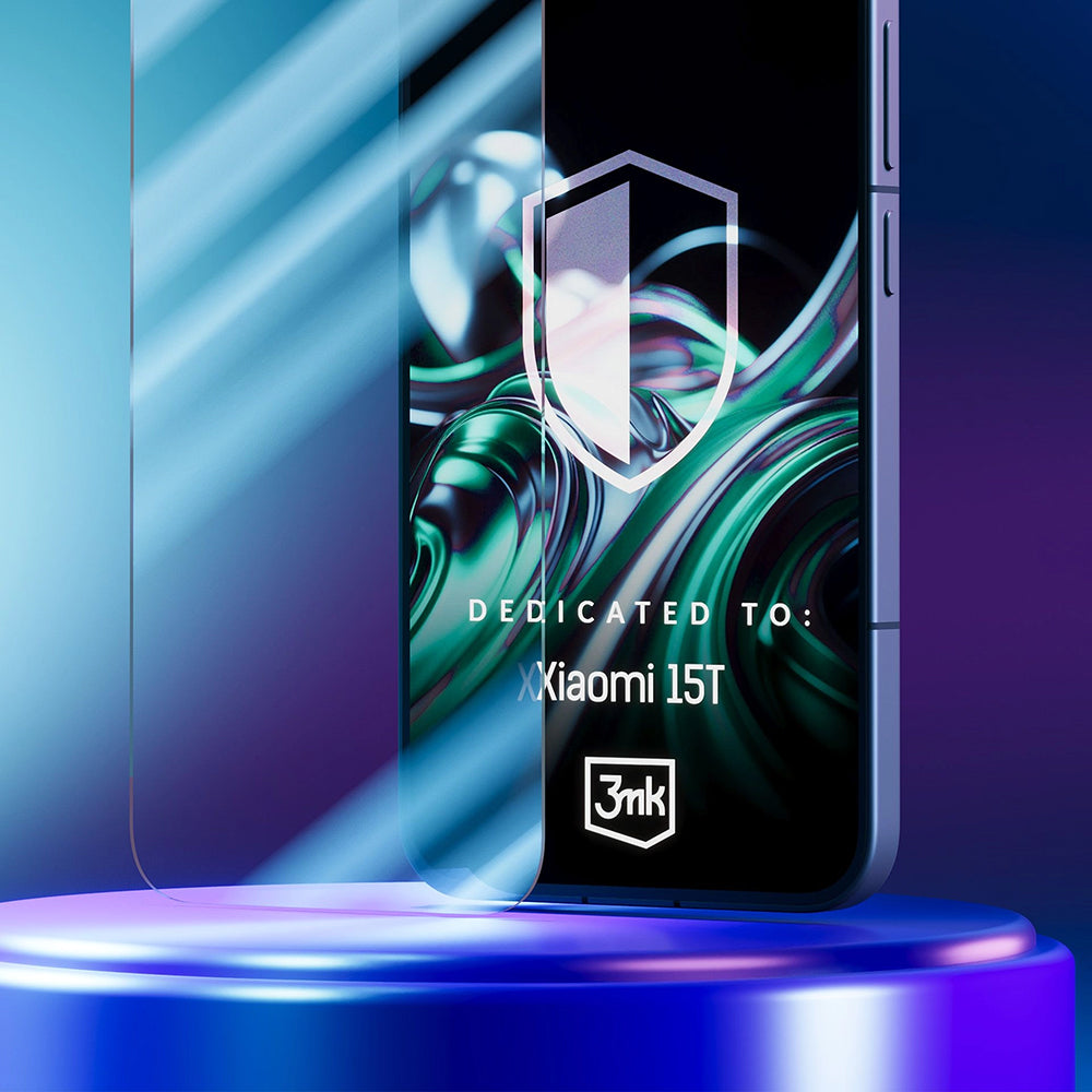 Beschermfolie Scherm 3MK FlexibleGlass voor Xiaomi 15T, Flexibel Glas, Volledige Lijm