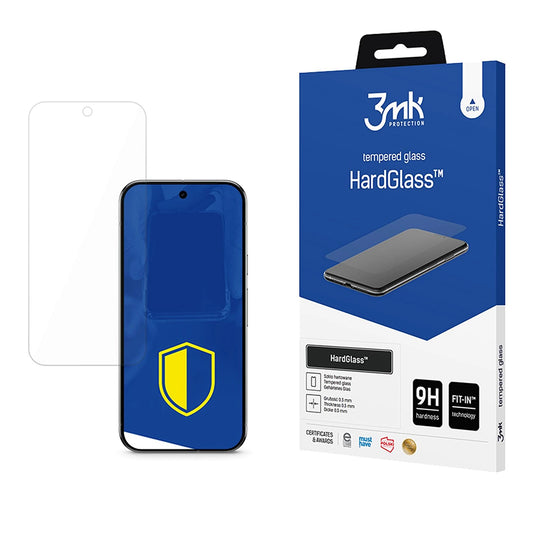 3MK HardGlass schermbeschermfolie voor Google Pixel 10 Pro / 10, gehard glas, volledige lijmlaag
