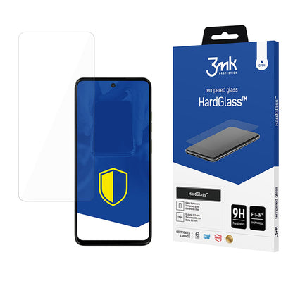 3MK HardGlass Screen Protector for Motorola Moto G15 / G15 Power / E15 / G05, Tempered Glass, Full Glue