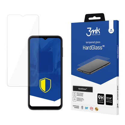 Schermbeveiligingsfolie 3MK HardGlass voor Samsung Galaxy A14 A145 / A14 5G A146, Gehard Glas, Volledige Lijm