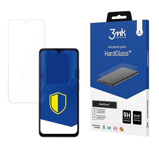 3MK HardGlass schermbeschermfolie voor Xiaomi Redmi A5 4G (Regionaal) / 14C / Poco C75, gehard glas, volledige lijm