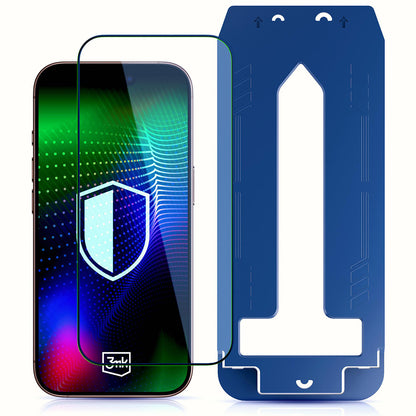 Beschermfolie Scherm 3MK Hardy Ultra voor Apple iPhone 17 Pro, Gehard Glas, Volledige Lijm, Zwart