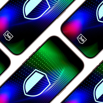 Beschermfolie Scherm 3MK Hardy Ultra voor Apple iPhone 17 Pro, Gehard Glas, Volledige Lijm, Zwart