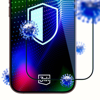 Beschermfolie Scherm 3MK Hardy Ultra voor Apple iPhone 17 Pro, Gehard Glas, Volledige Lijm, Zwart