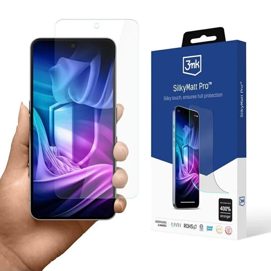 Matte 3MK Silky Pro schermbeschermfolie voor Nothing Phone (3a) / Phone (3a) Pro, plastic