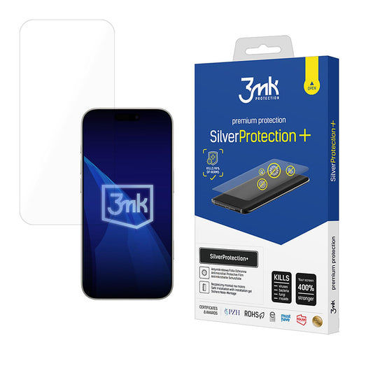 Schermbeveiligingsfolie 3MK Silver Protect+ voor Apple iPhone 17 Pro Max, Plastic
