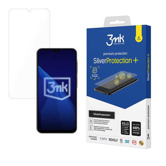 3MK Silver Protect+ schermbeschermer voor Samsung Galaxy A26 A266, plastic