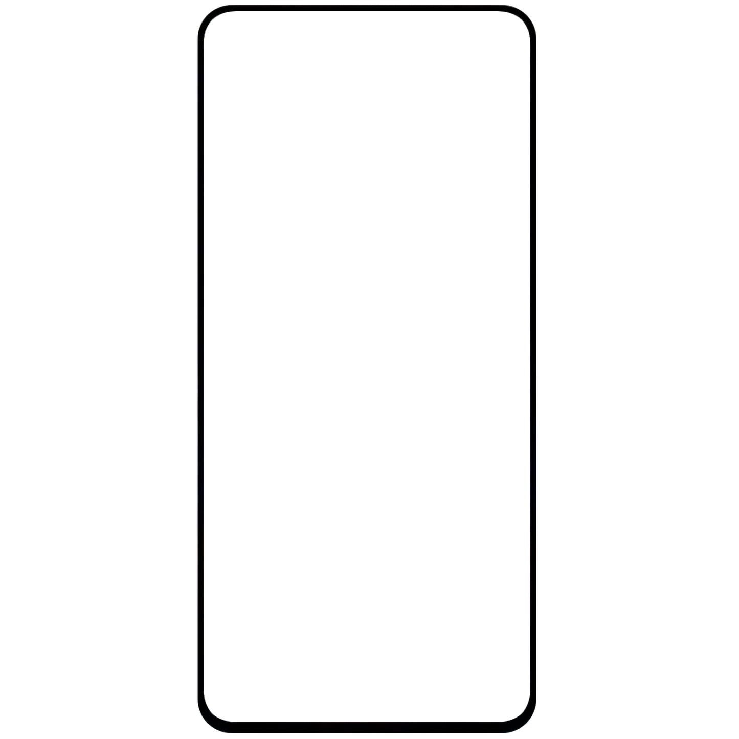 Blue Shield Screen Protector for Samsung Galaxy A55 5G A556, Tempered Glass, Full Glue, Case Friendly, Black