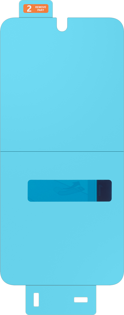 Schermbeschermfolie voor Samsung Galaxy A56 A566, Plastic, Set van 2 stuks EF-UA566CTEGWW
