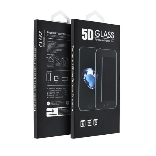 OEM Screen Protector Film for Honor X9c / Magic7 Lite, Tempered Glass, Full Glue, 5D, Black