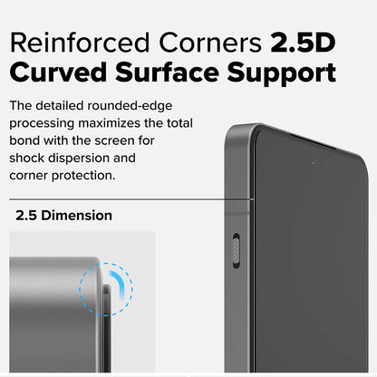 Ringke schermbeschermfolie voor OnePlus 13R, Gehard Glas, Volledige Lijm, Set van 2 stuks