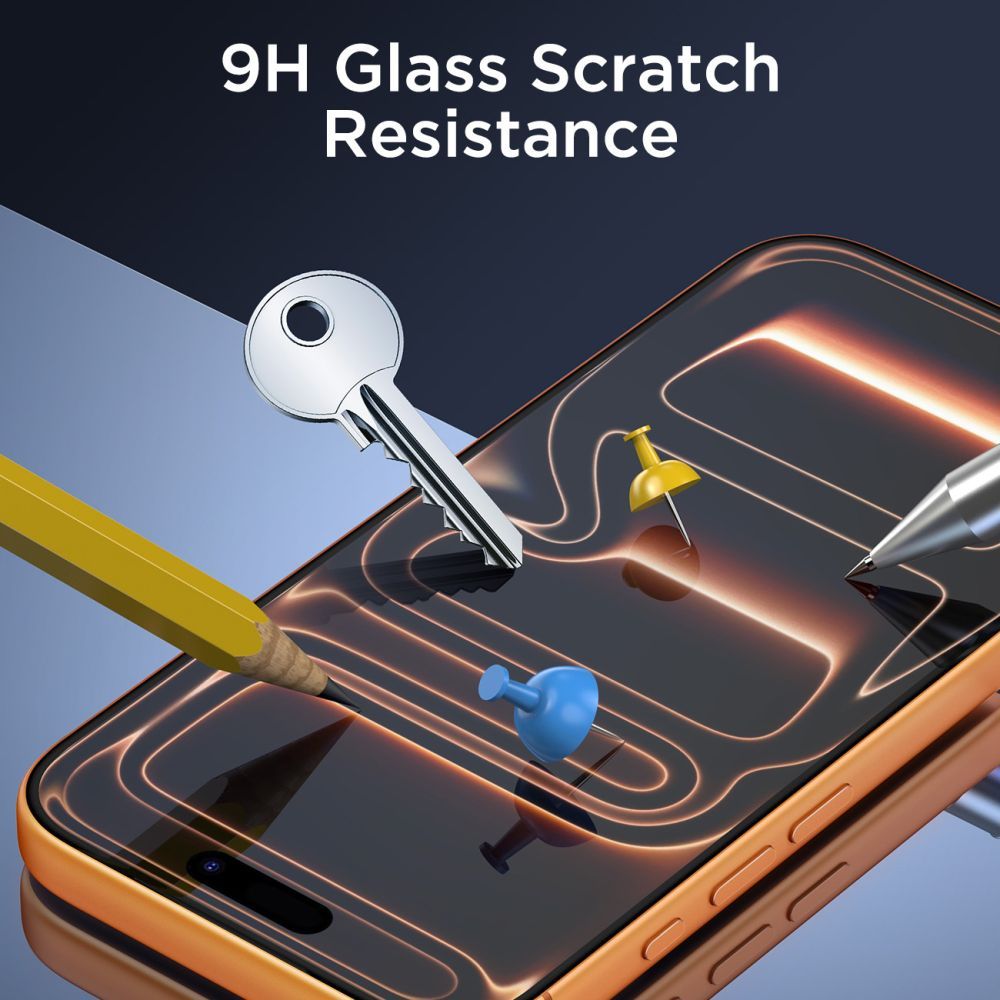Tech-Protect schermbeschermfolie voor Samsung Galaxy S25 Ultra S938, Gehard Glas, Volledige Lijm, Set van 10 stuks