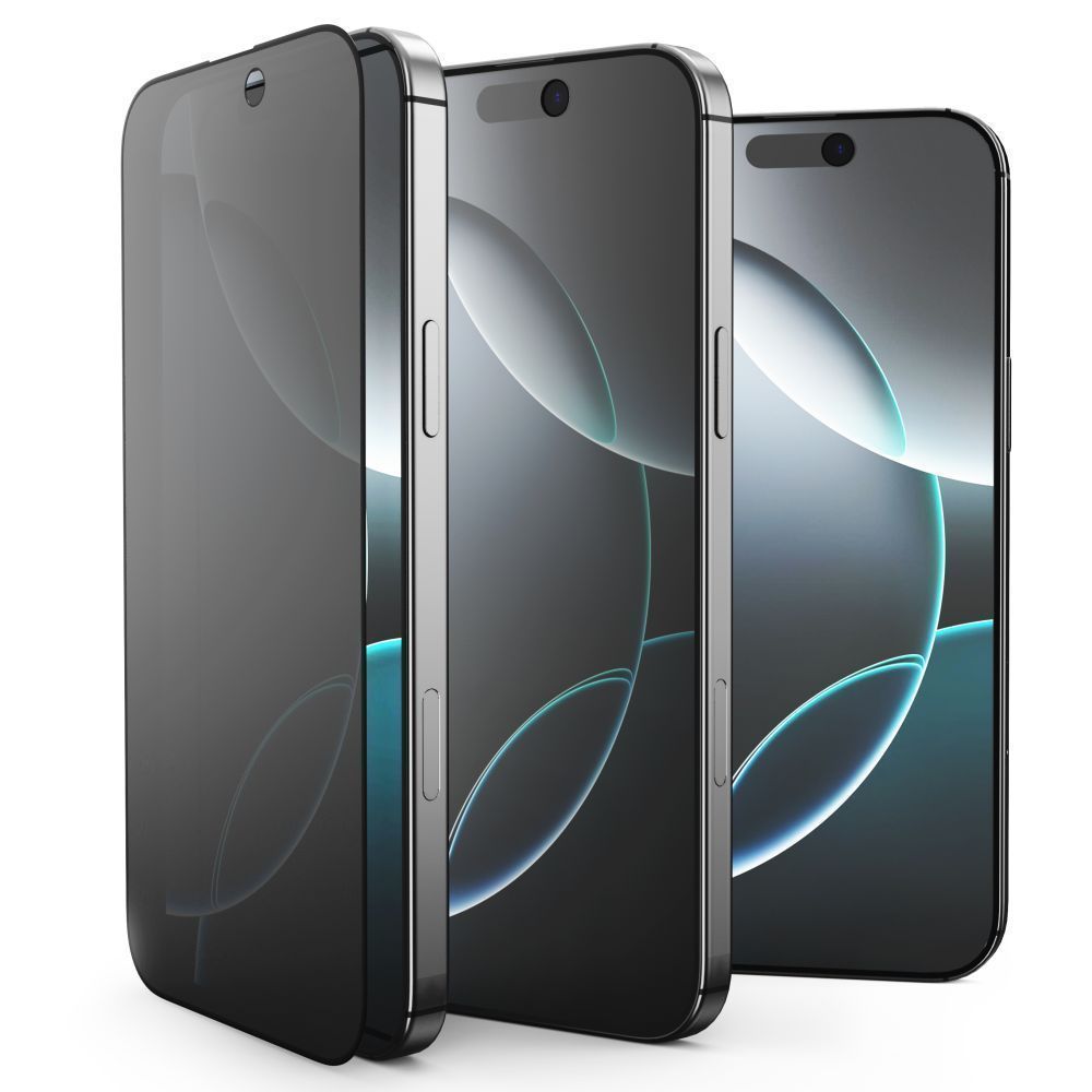 Privacy Tech-Protect Spy+ schermbeschermfolie voor Samsung Galaxy A57 5G / A37 5G / S25 FE, gehard glas, volledige lijm, set van 2 stuks