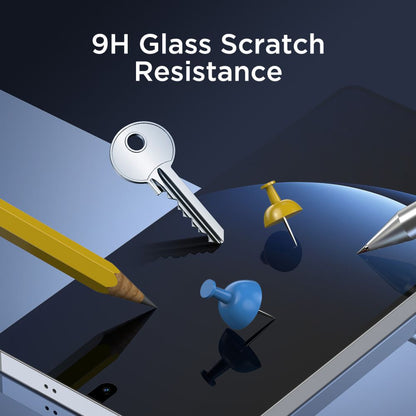 Tech-Protect schermbeschermfolie voor Samsung Galaxy S25 S931 / S24 S921, Gehard Glas, Volledige Lijm, Set van 10 stuks