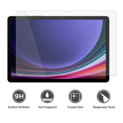 Lito Classic Screen Protector Film for Samsung Galaxy Tab S9 FE / Tab S9, Tempered Glass, Full Glue, 2.5D