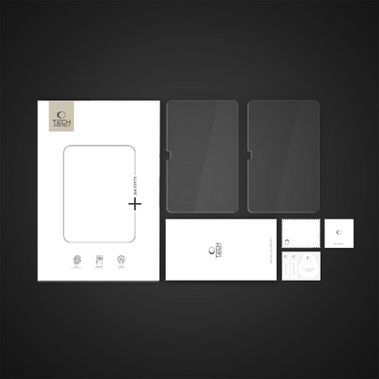 Schermbeveiligingsfolie Tech-Protect FIT+ voor Samsung Galaxy Tab S10 FE+, Gehard Glas, Volledige Lijm, Set van 2 stuks, 2.5D