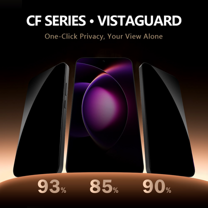 Privacy Screen Protector Lereach voor Xiaomi 17T Pro, Gehard Glas, Volledige Lijm, Set van 2 stuks