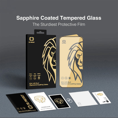 Tel Protect 10X HD DLC Diamond Coating-schermbeschermer voor Samsung Galaxy S26 Ultra S948, gehard glas, volledige kleeflaag, zwart