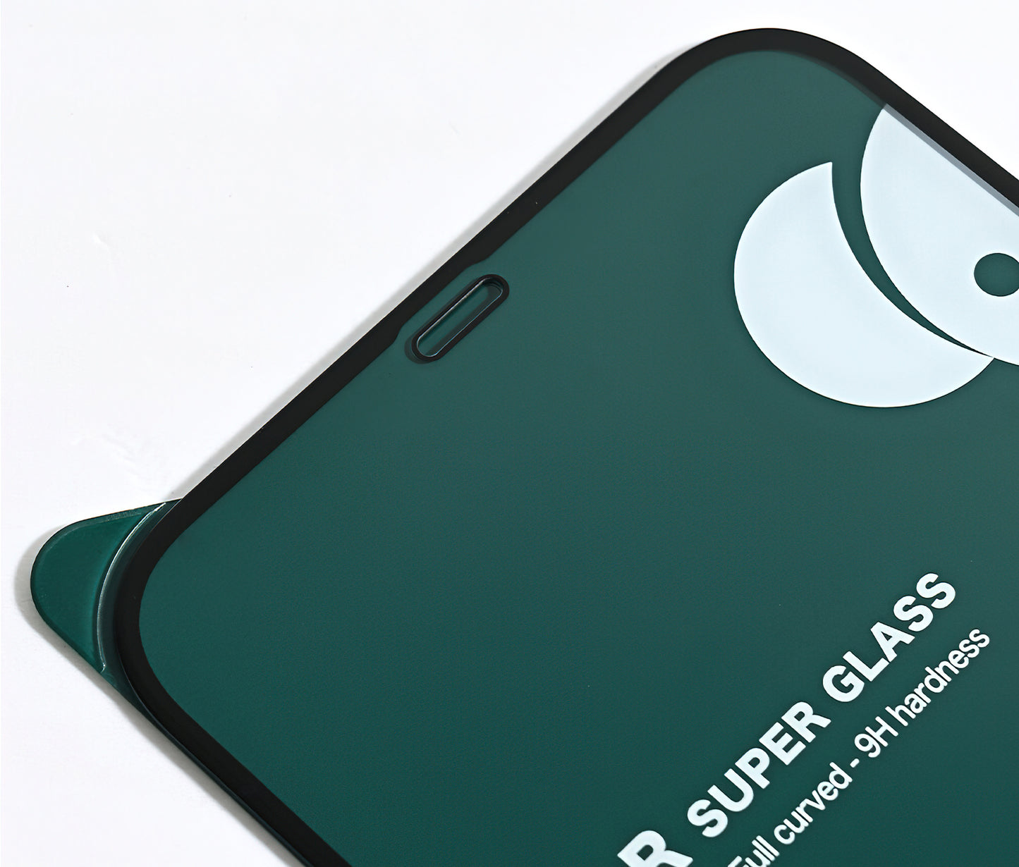 Bear Super Hard schermbeschermfolie voor Apple iPhone 17, gehard glas, full glue, 3D, zwart