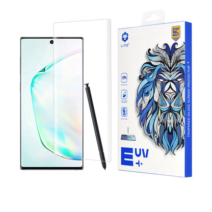 Lito schermbeschermfolie voor Samsung Galaxy Note 10+ 5G N976 / Note 10+ N975, gehard glas, UV-lijm, 3D